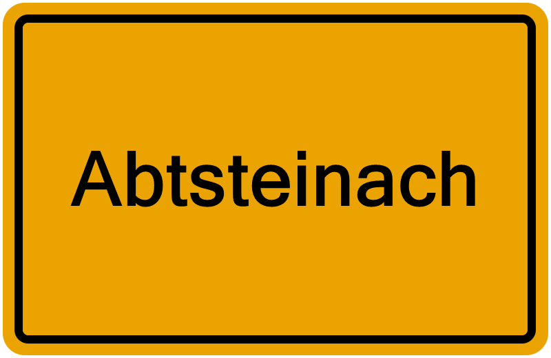 Handelsregister Abtsteinach