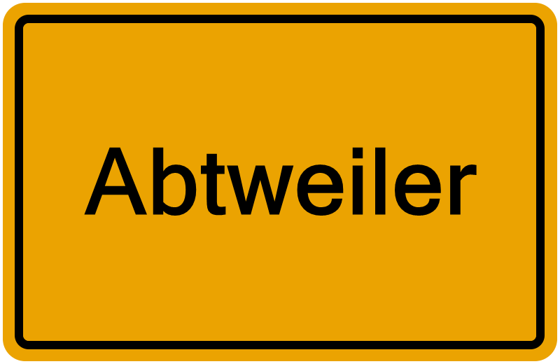 Handelsregister Abtweiler