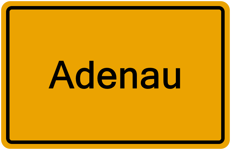 Handelsregister Adenau