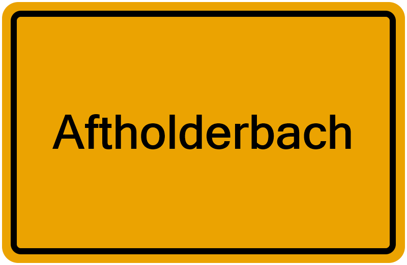 Handelsregister Aftholderbach