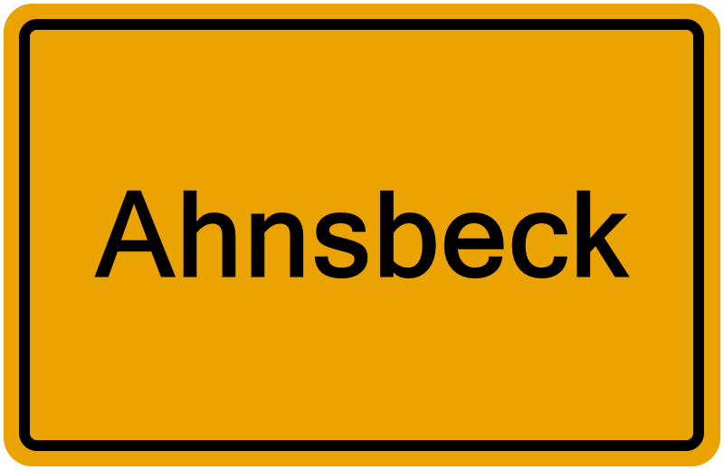 Handelsregister Ahnsbeck