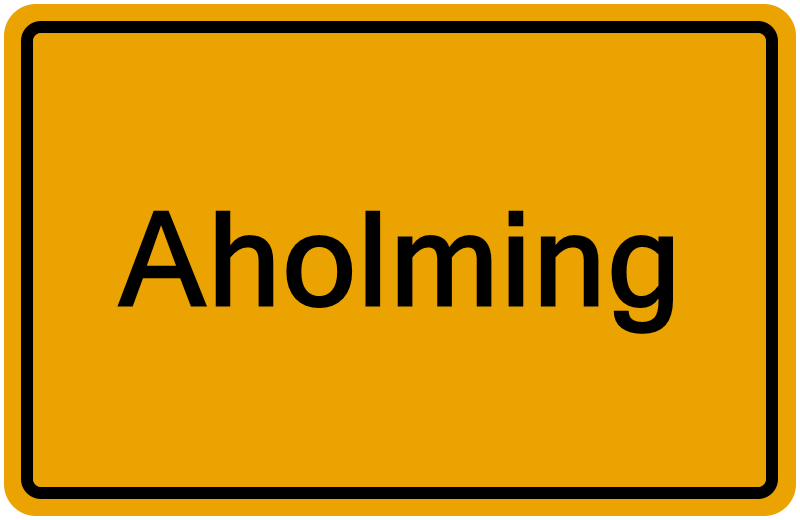 Handelsregister Aholming