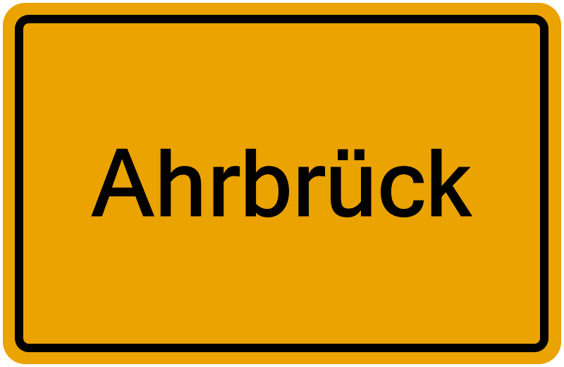 Handelsregister Ahrbrück