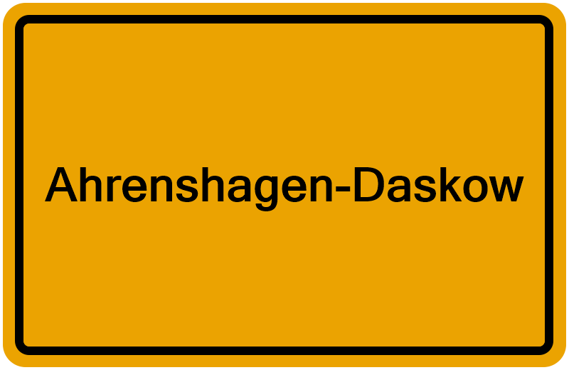 Handelsregister Ahrenshagen-Daskow