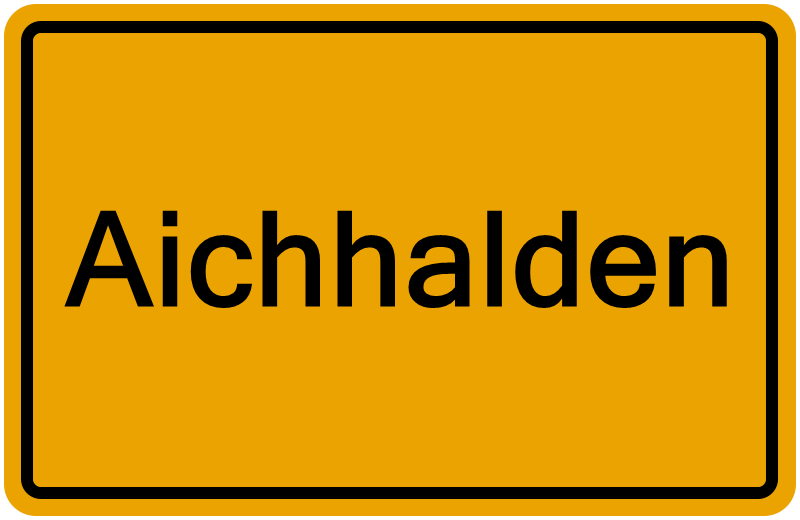 Handelsregister Aichhalden