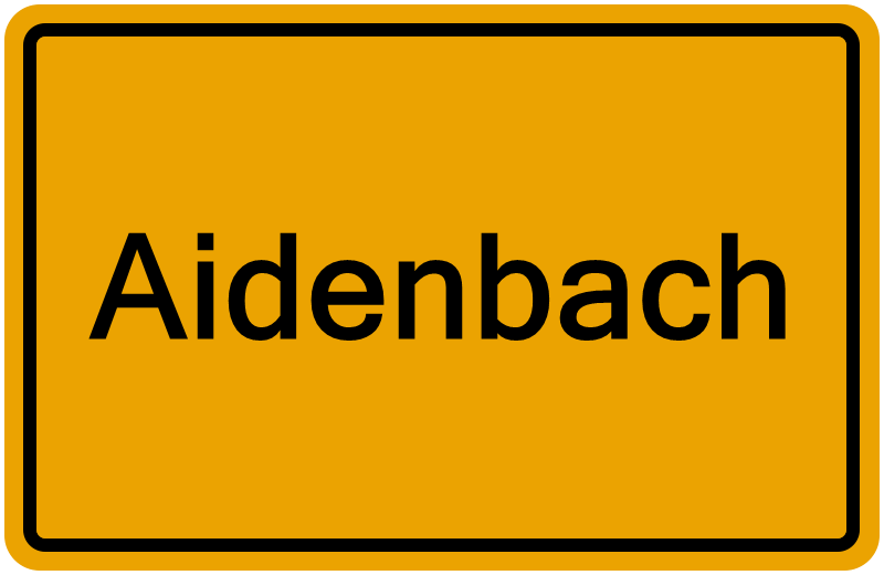 Handelsregister Aidenbach