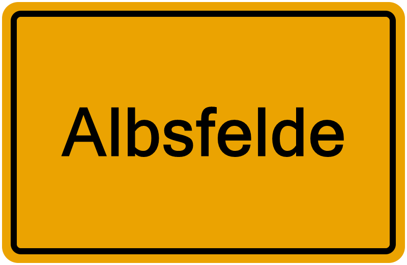 Handelsregister Albsfelde