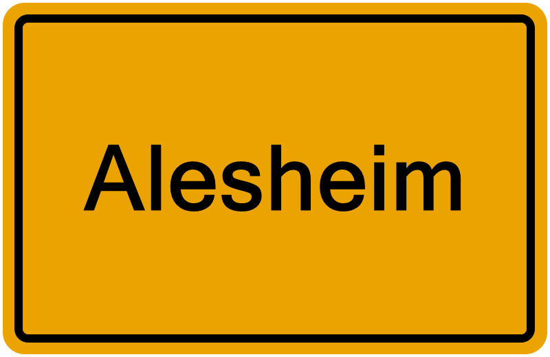 Handelsregister Alesheim