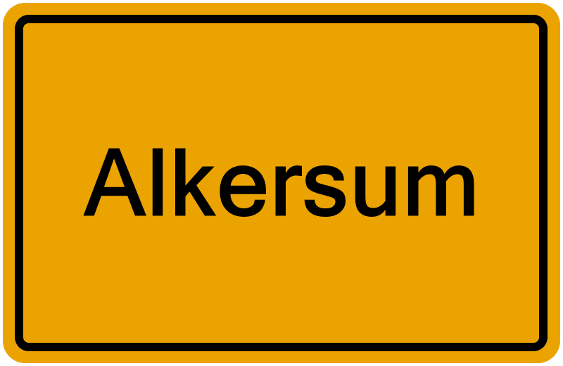 Handelsregister Alkersum