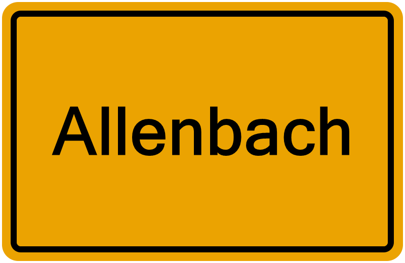 Handelsregister Allenbach