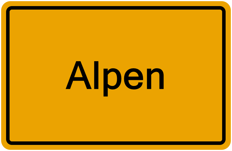 Handelsregister Alpen