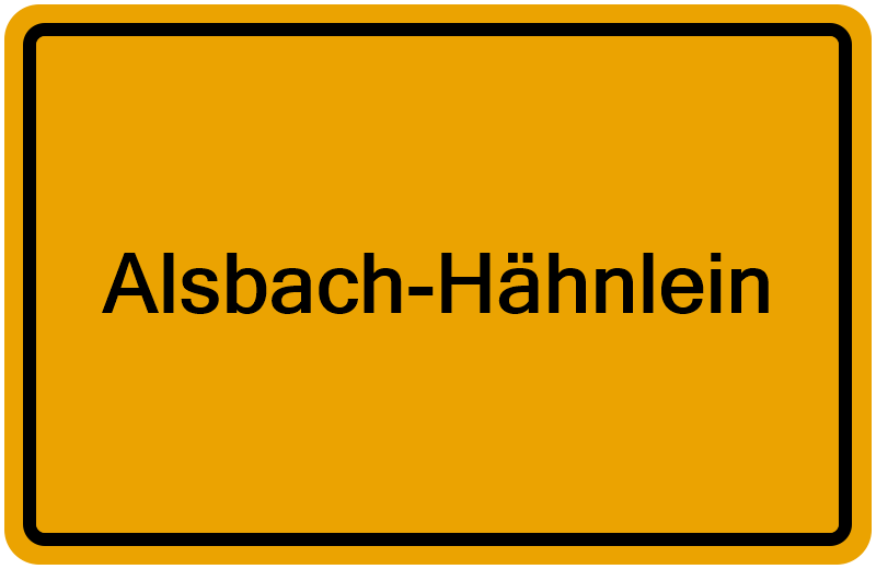 Handelsregister Alsbach-Hähnlein
