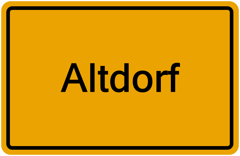 Handelsregister Altdorf