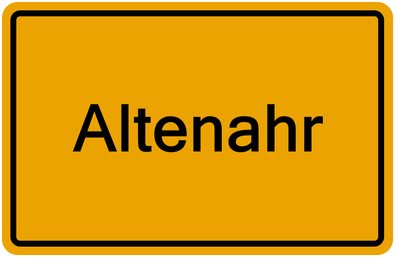 Handelsregister Altenahr