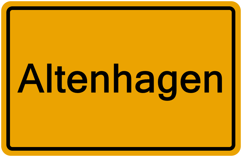 Handelsregister Altenhagen