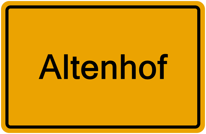Handelsregister Altenhof