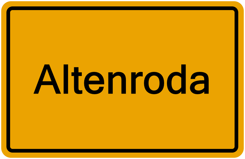 Handelsregister Altenroda