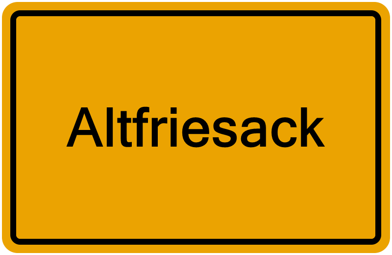 Handelsregister Altfriesack