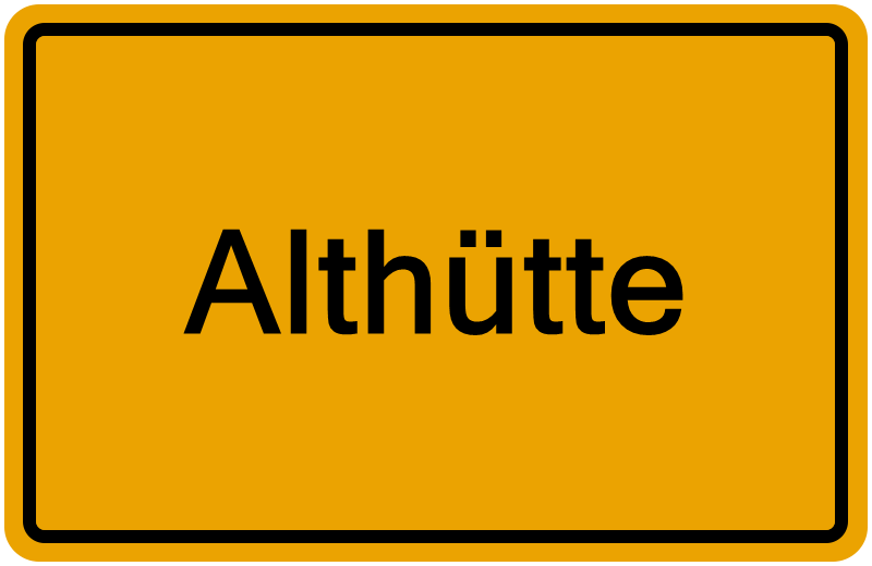 Handelsregister Althütte