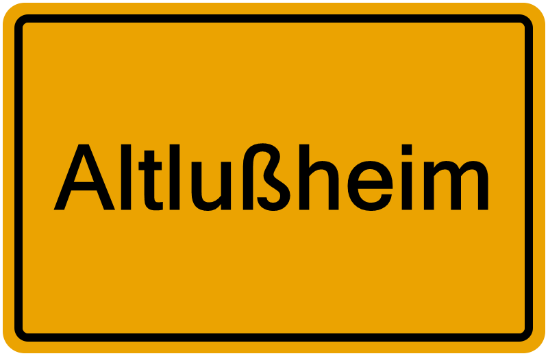 Handelsregister Altlußheim