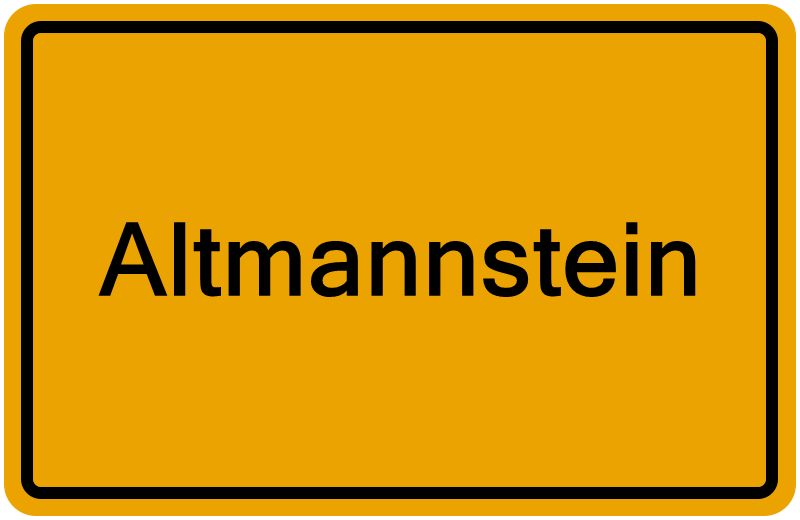 Handelsregister Altmannstein