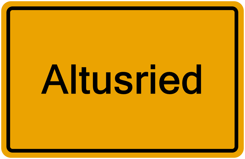 Handelsregister Altusried
