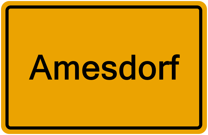 Handelsregister Amesdorf