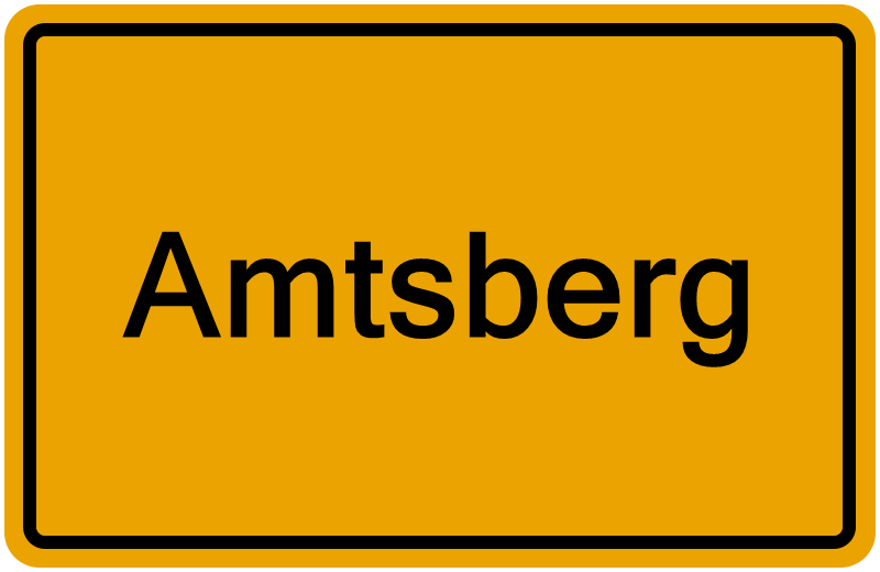 Handelsregister Amtsberg