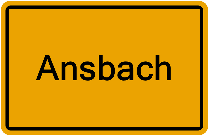 Handelsregister Ansbach