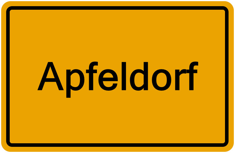 Handelsregister Apfeldorf