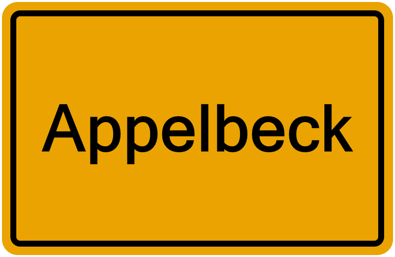 Handelsregister Appelbeck