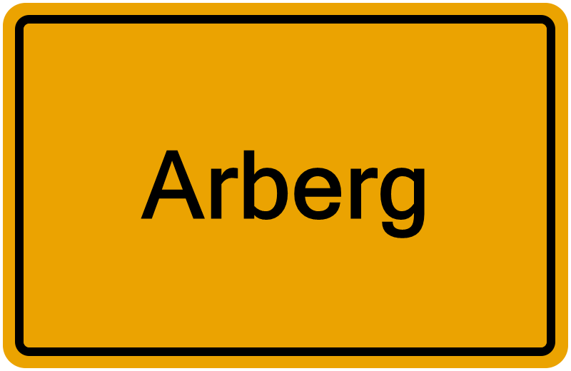 Handelsregister Arberg