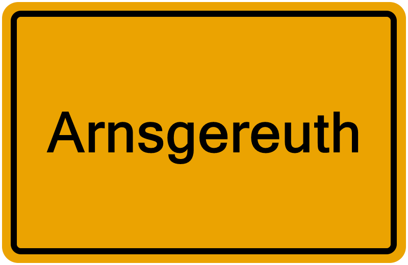 Handelsregister Arnsgereuth