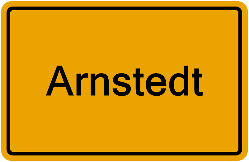 Handelsregister Arnstedt