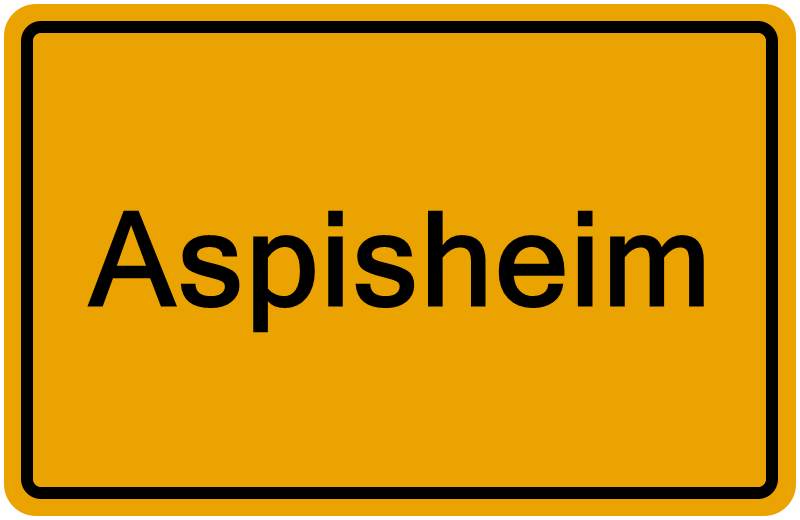 Handelsregister Aspisheim