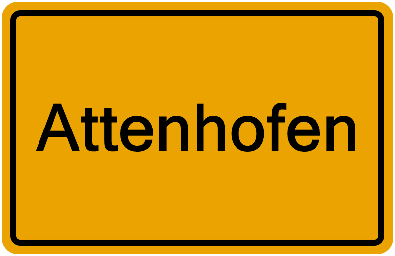 Handelsregister Attenhofen