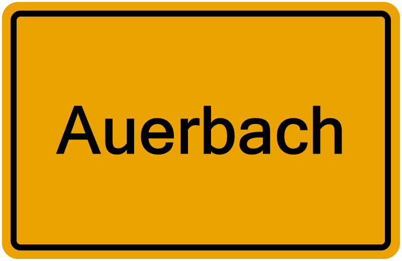 Handelsregister Auerbach