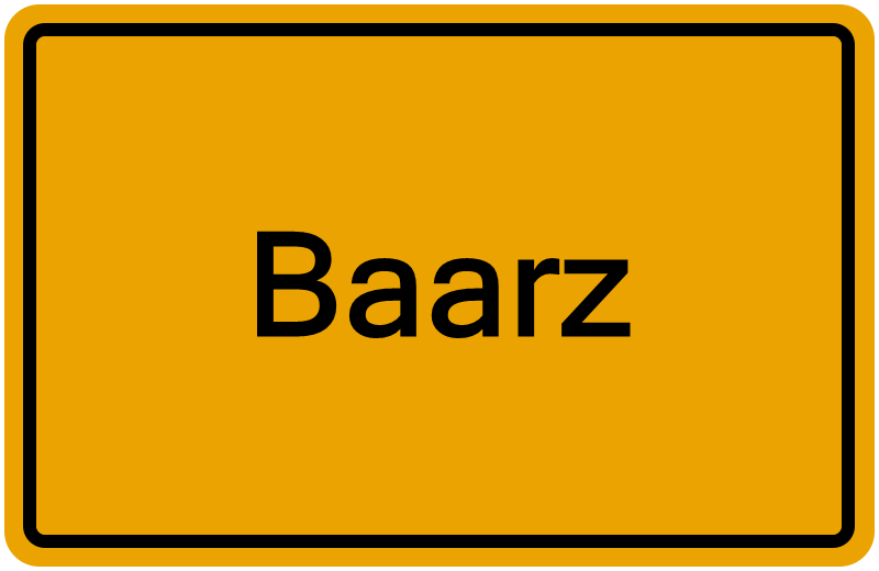 Handelsregister Baarz
