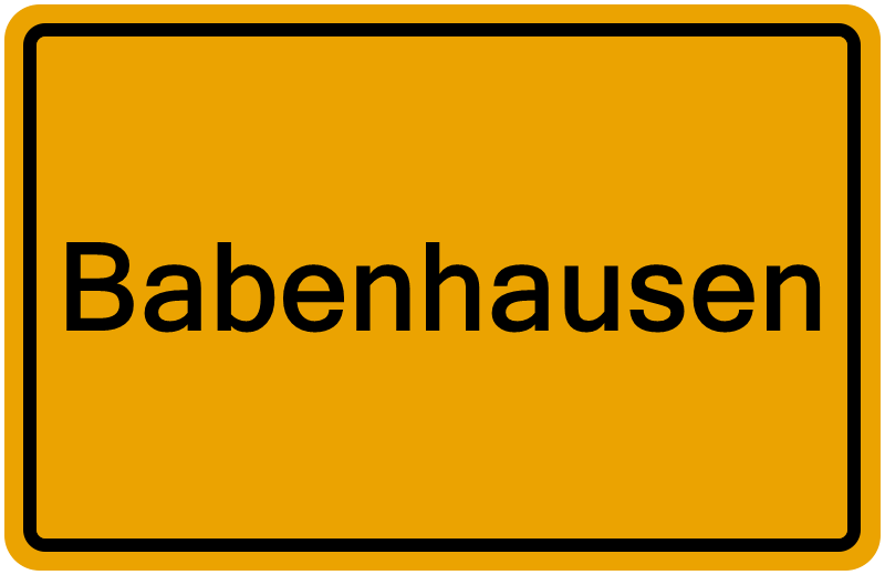Handelsregister Babenhausen