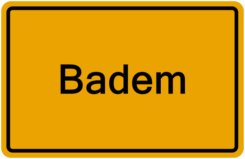 Handelsregister Badem