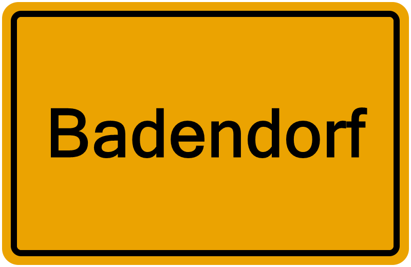 Handelsregister Badendorf