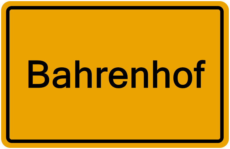 Handelsregister Bahrenhof