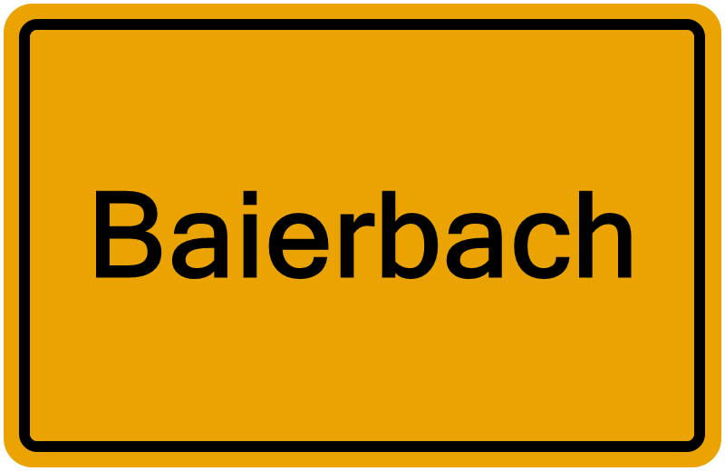 Handelsregister Baierbach