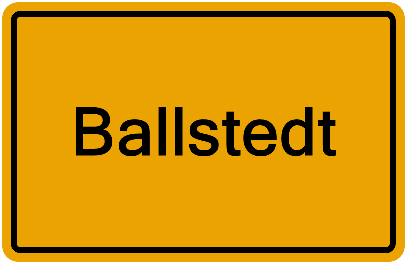 Handelsregister Ballstedt