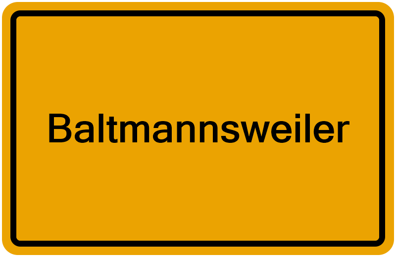 Handelsregister Baltmannsweiler