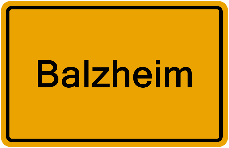 Handelsregister Balzheim