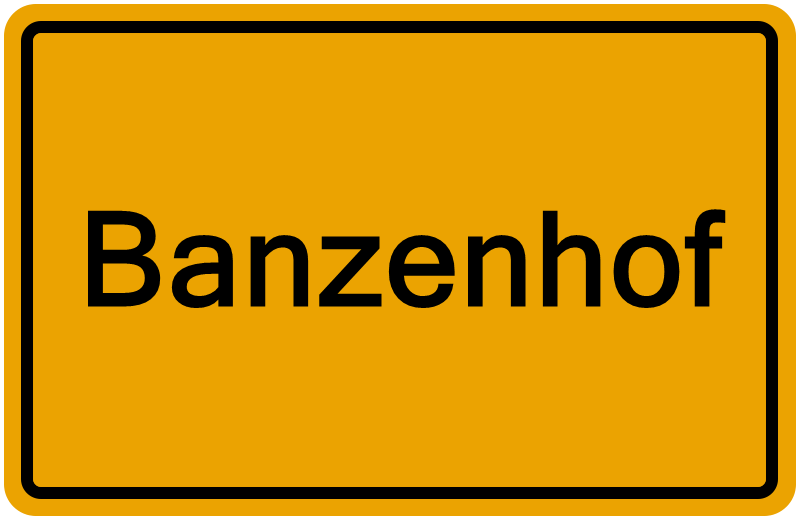 Handelsregister Banzenhof