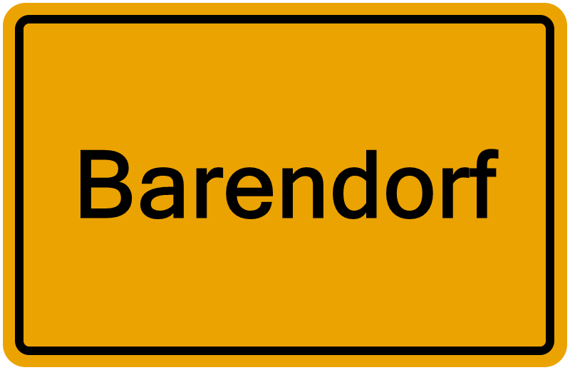 Handelsregister Barendorf