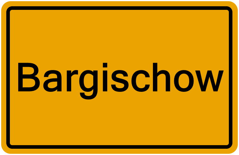 Handelsregister Bargischow