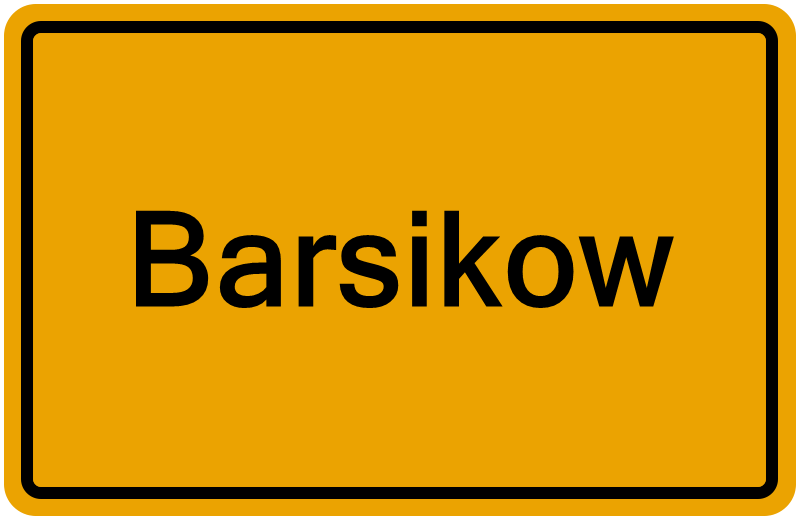 Handelsregister Barsikow